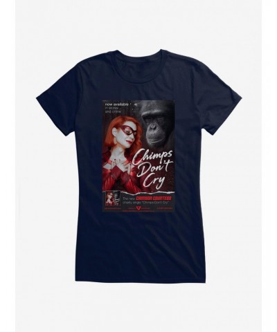 The Boys Chimps Don't Cry Girls T-Shirt $8.96 T-Shirts