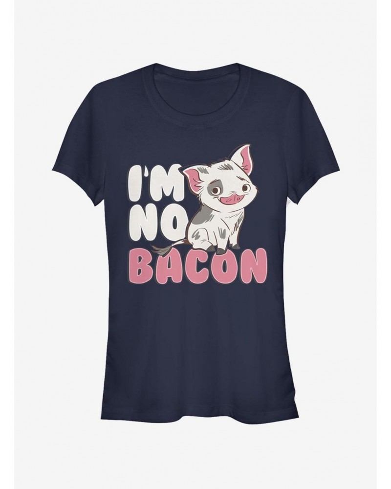 Disney Moana Not Bacon Girls T-Shirt $9.36 T-Shirts