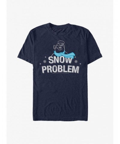 Frosty The Snowman Snow Problem T-Shirt $7.07 T-Shirts