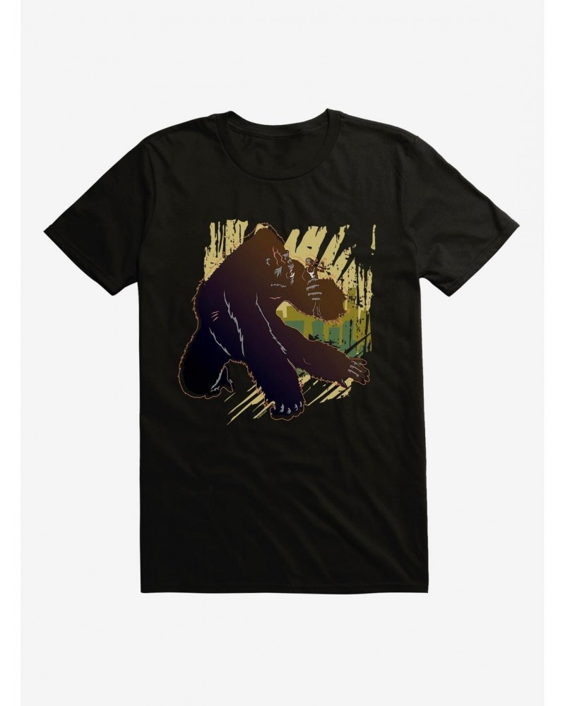 King Kong Darrow And Kong Silhouette T-Shirt $9.37 T-Shirts