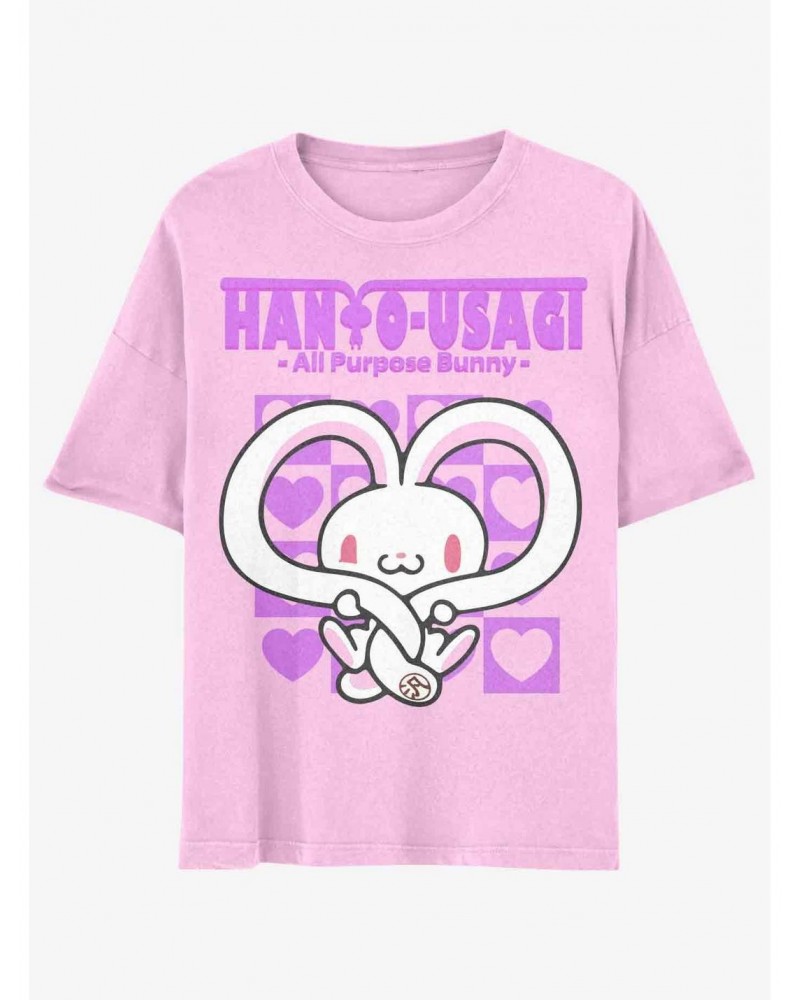 Hanyo Usagi Boyfriend Fit Girls T-Shirt $10.21 T-Shirts