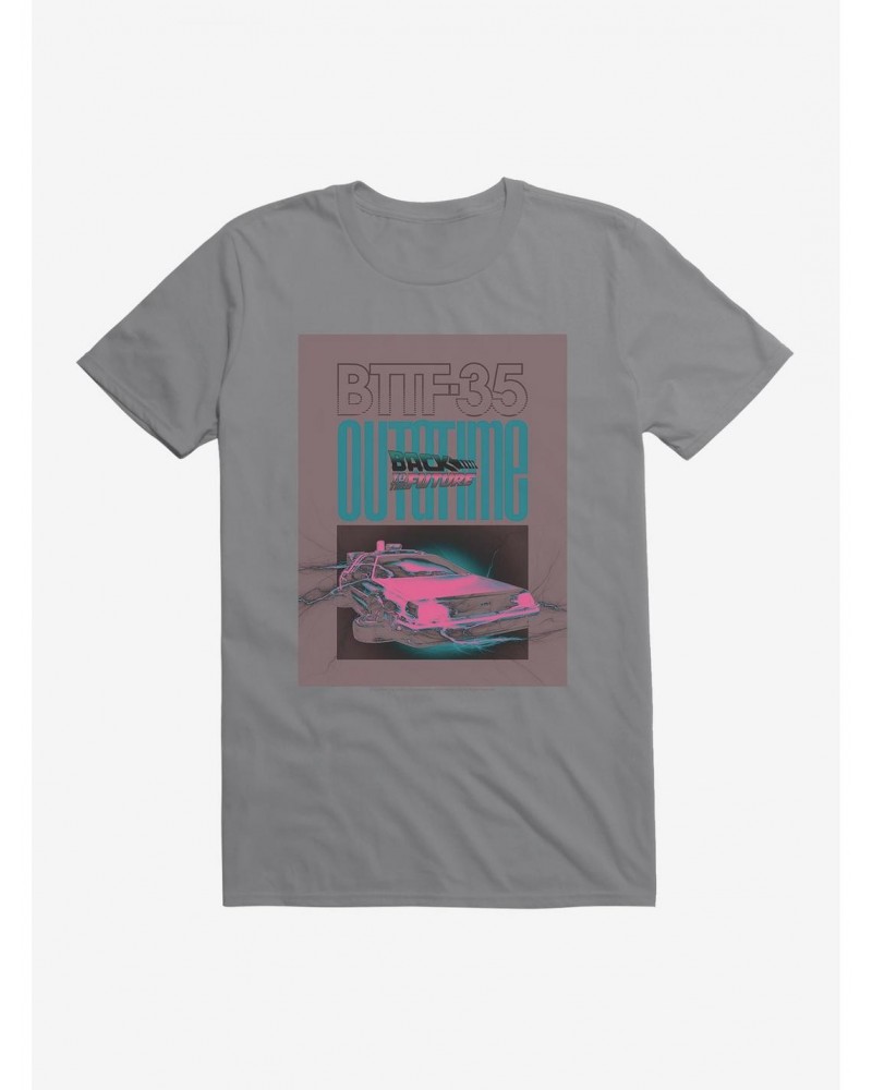Back To The Future DeLorean Out Of Time T-Shirt $8.60 T-Shirts