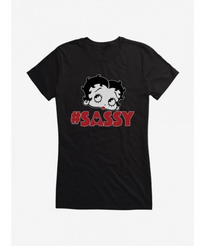 Betty Boop Hashtag Sassy Girls T-Shirt $6.97 T-Shirts