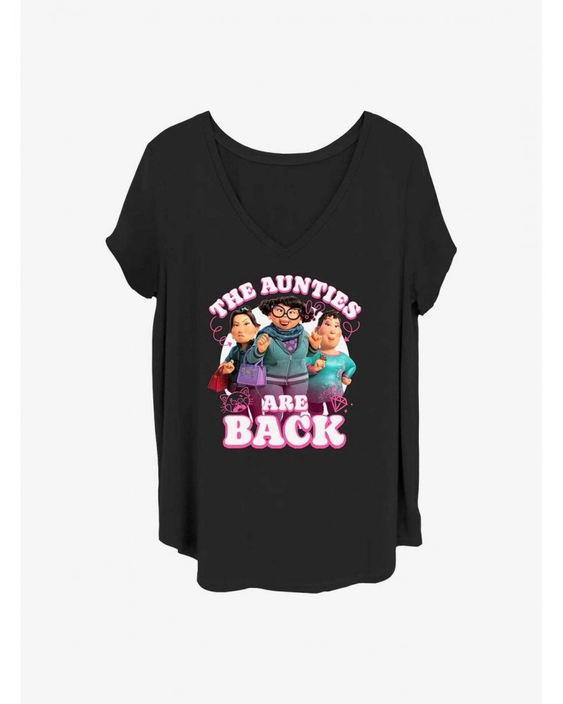 Disney Pixar Turning Red Aunties Girls T-Shirt Plus Size $7.86 T-Shirts
