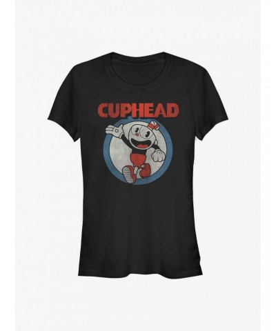 Cuphead Firsties Girls T-Shirt $8.96 T-Shirts