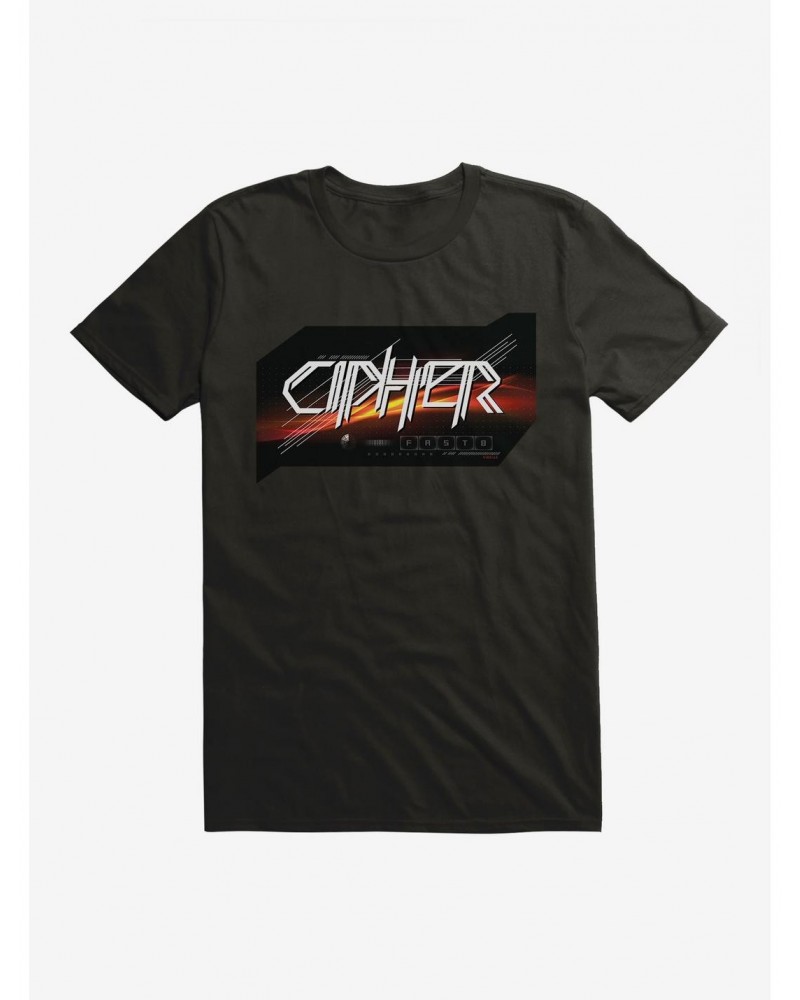 The Fate Of The Furious Cipher Script T-Shirt $6.12 T-Shirts