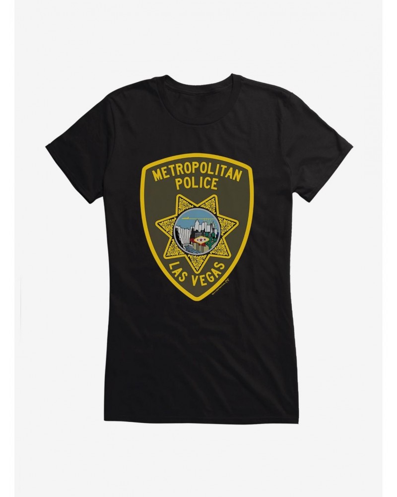 Twin Peaks Metropolitan Police Badge Girls T-Shirt $6.37 T-Shirts