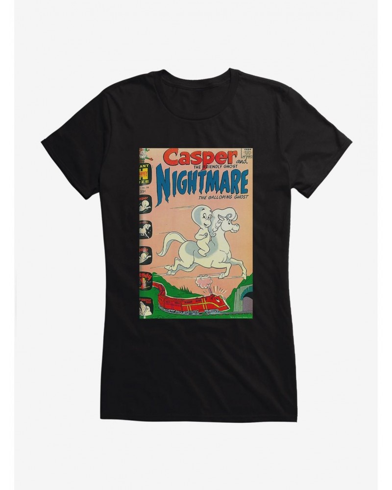 Casper The Friendly Ghost Nightmare The Ghost Girls T-Shirt $8.22 T-Shirts