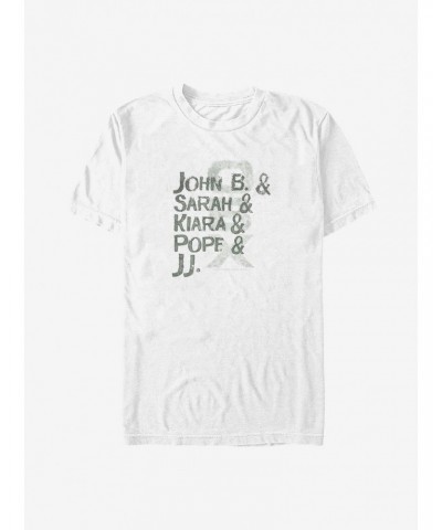 Outer Banks Name Stack T-Shirt $6.36 T-Shirts
