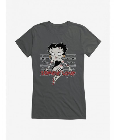 Betty Boop Zombie Love Pose Girls T-Shirt $6.37 T-Shirts