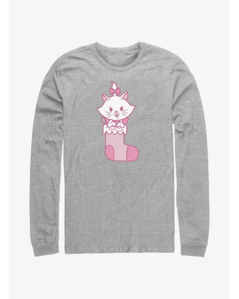 Disney The Aristocats Marie Stocking Long-Sleeve T-Shirt $8.69 T-Shirts