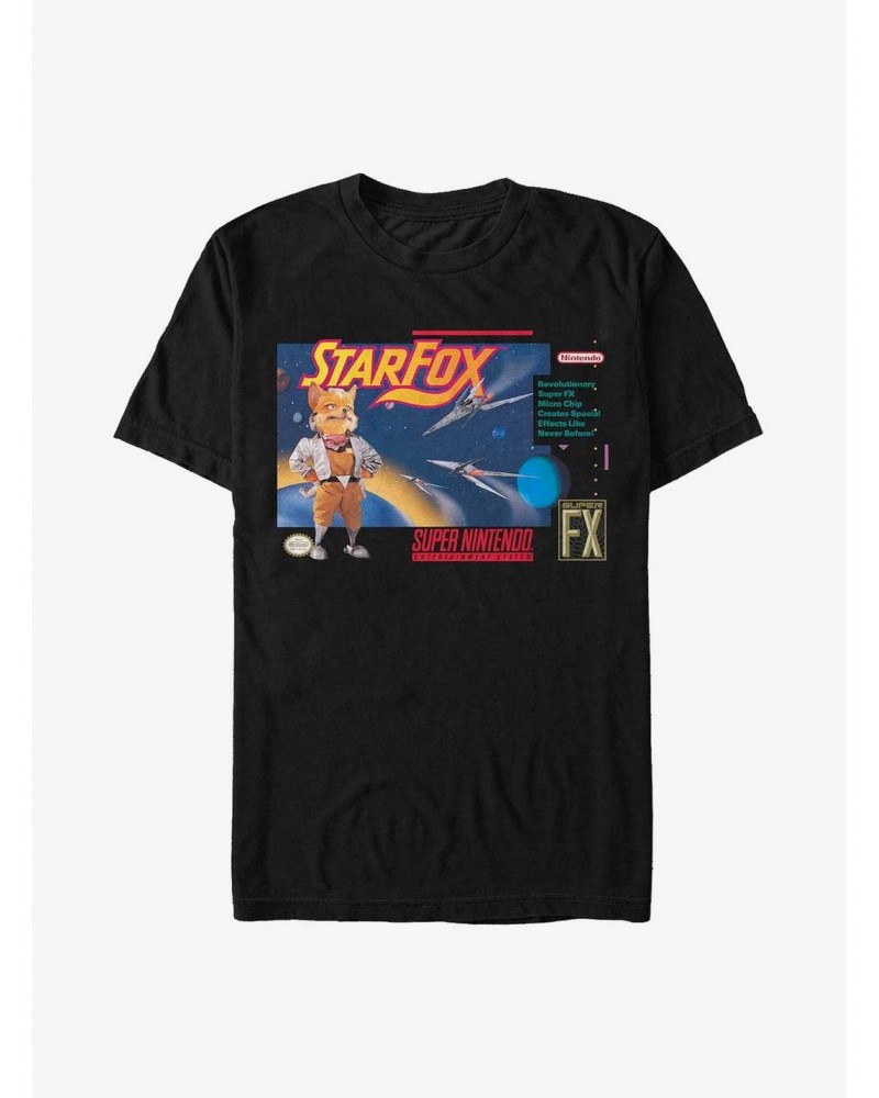 Nintendo Star Fox Space Fox Poster T-Shirt $7.45 T-Shirts