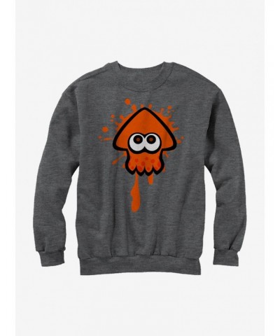 Nintendo Splatoon Orange Inkling Squid Sweatshirt $14.76 Sweatshirts