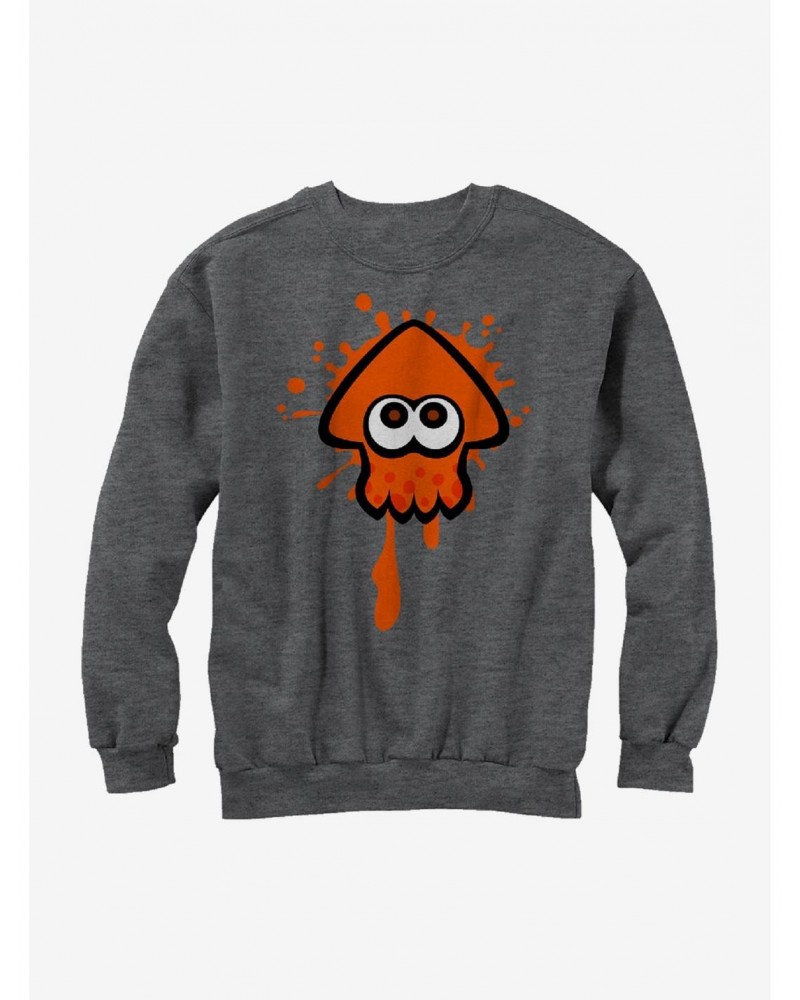 Nintendo Splatoon Orange Inkling Squid Sweatshirt $14.76 Sweatshirts
