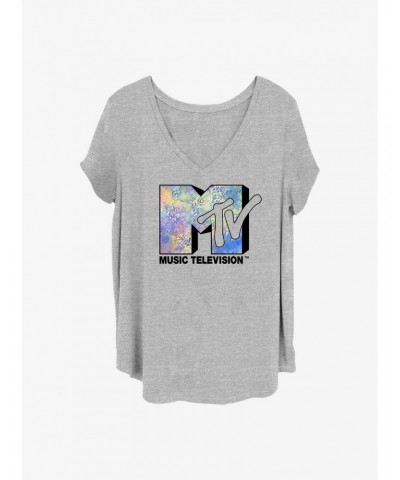 MTV Paisley MTV Watercolor Girls T-Shirt Plus Size $8.79 T-Shirts