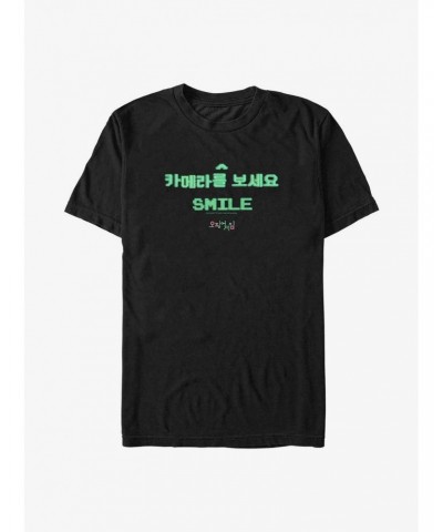 Squid Game Smiling Games T-Shirt $6.21 T-Shirts