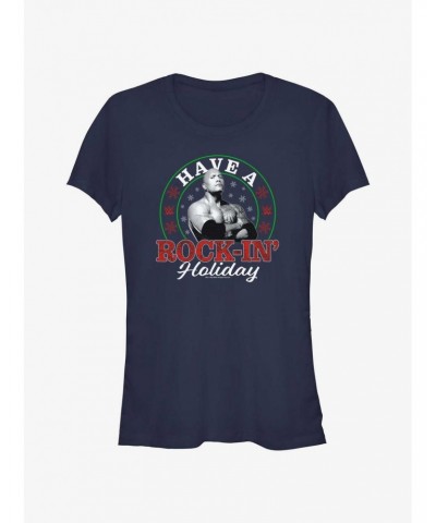 WWE Have A Rock-In' Holiday Girls T-Shirt $9.96 T-Shirts