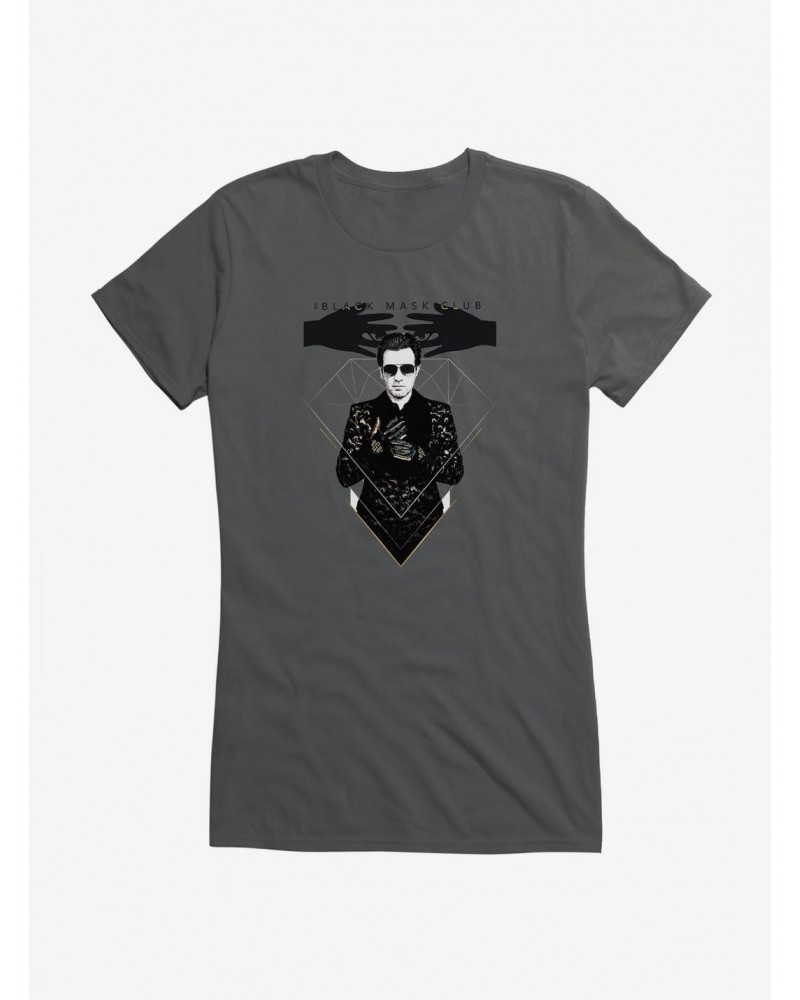 DC Comics Birds Of Prey Black Mask Club Girls T-Shirt $6.97 T-Shirts