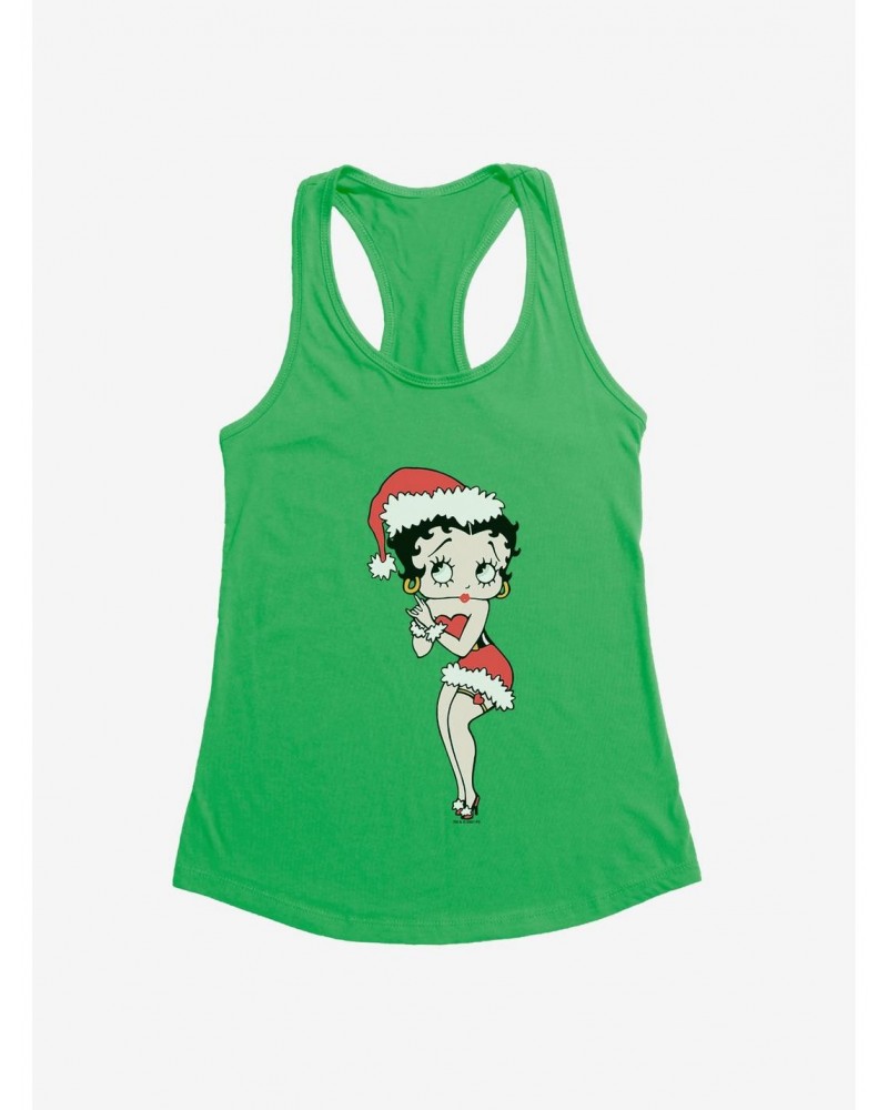Betty Boop Christmas Wishes Girls Tank $6.37 Tanks