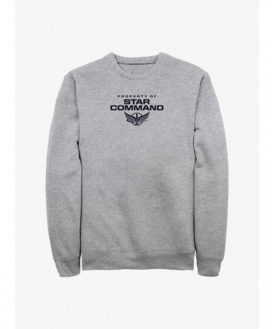 Disney Pixar Lightyear Property Of Star Command Sweatshirt $13.65 Sweatshirts