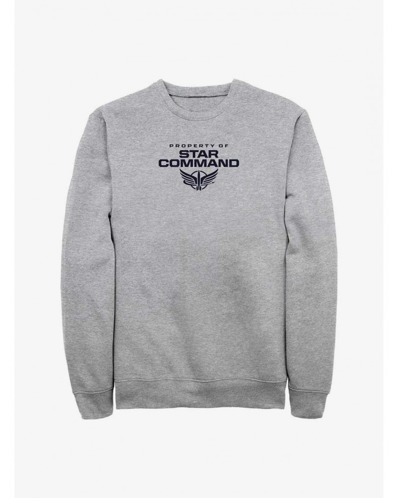 Disney Pixar Lightyear Property Of Star Command Sweatshirt $13.65 Sweatshirts