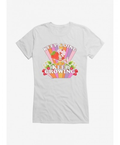Strawberry Shortcake Keep Going Keep Growing Retro Girls T-Shirt $9.56 T-Shirts