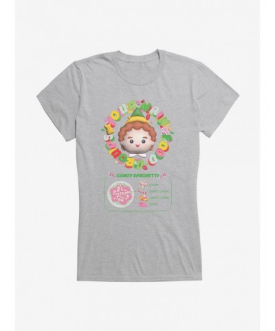 Elf Candy Spaghetti Girls T-Shirt $8.96 T-Shirts