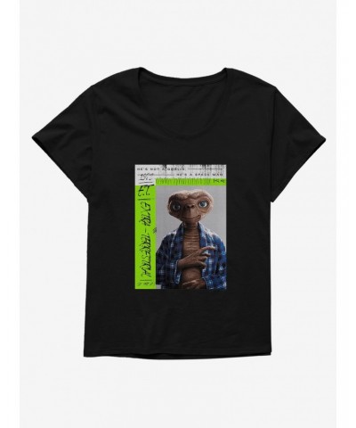 E.T. Goblin Space Man Girls T-Shirt Plus Size $9.57 T-Shirts