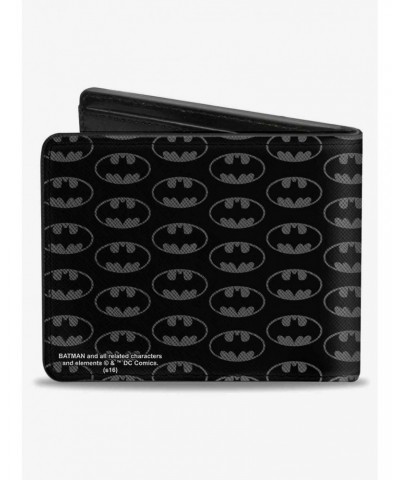 DC Comics Bat Signal Corner Monogram Bifold Wallet $8.57 Wallets
