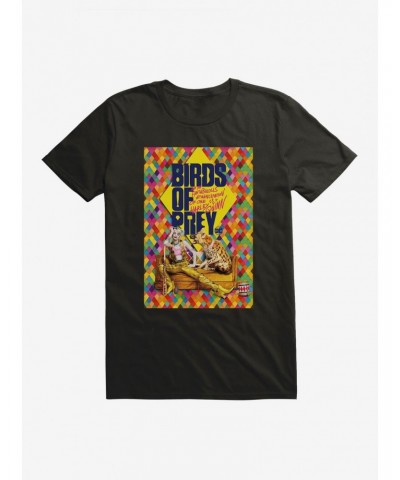 DC Comics Birds Of Prey Harley Quinn Movie Poster Black T-Shirt $5.74 T-Shirts