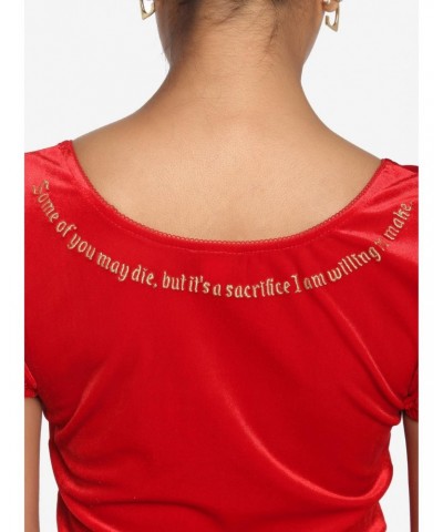 Shrek Lord Farquaad Velvet Skimmer Girls Top $6.29 Tops