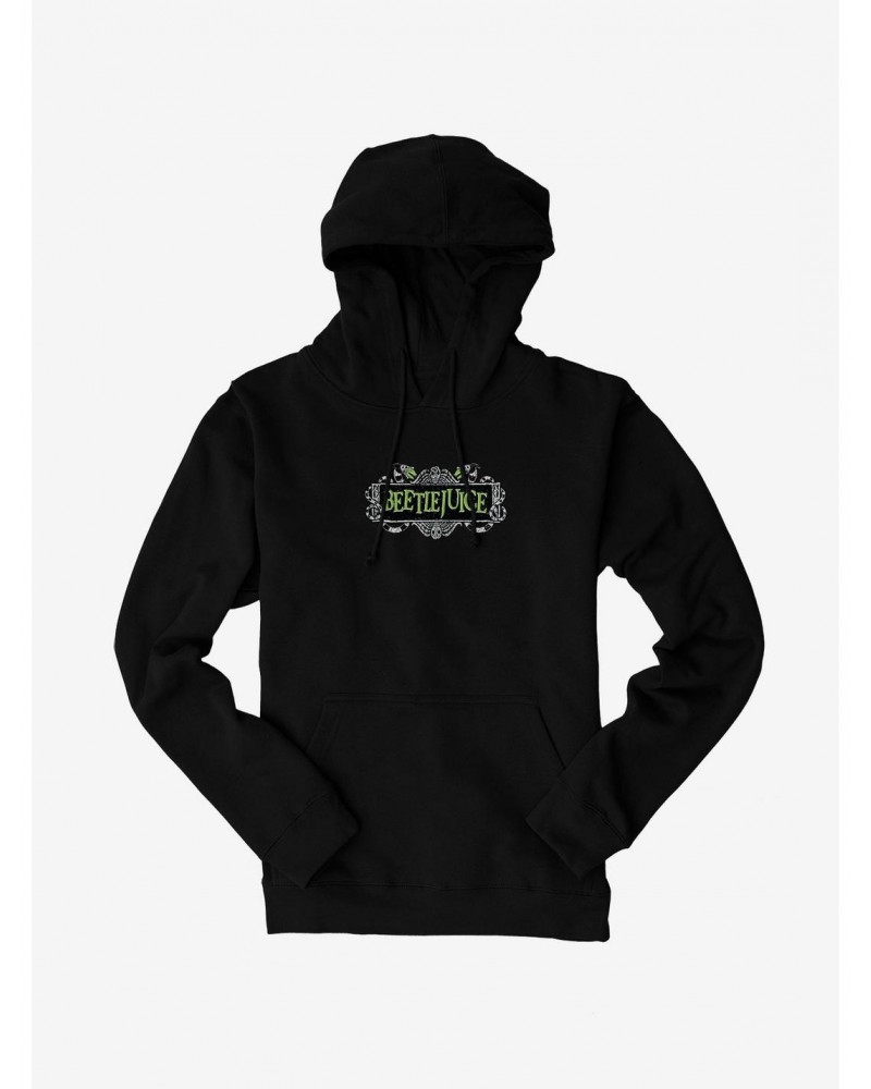 Beetlejuice Green Logo Hoodie $11.14 Hoodies