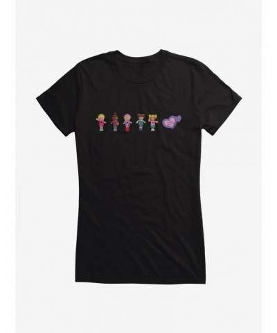 Polly Pocket Doll Line Up Girls T-Shirt $7.77 T-Shirts