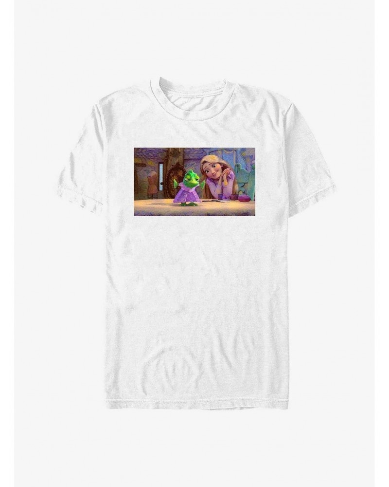 Disney Tangled Pascal Art Mood T-Shirt $5.44 T-Shirts