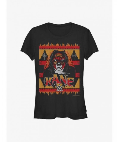 WWE Kane Ugly Christmas Girls T-Shirt $7.37 T-Shirts
