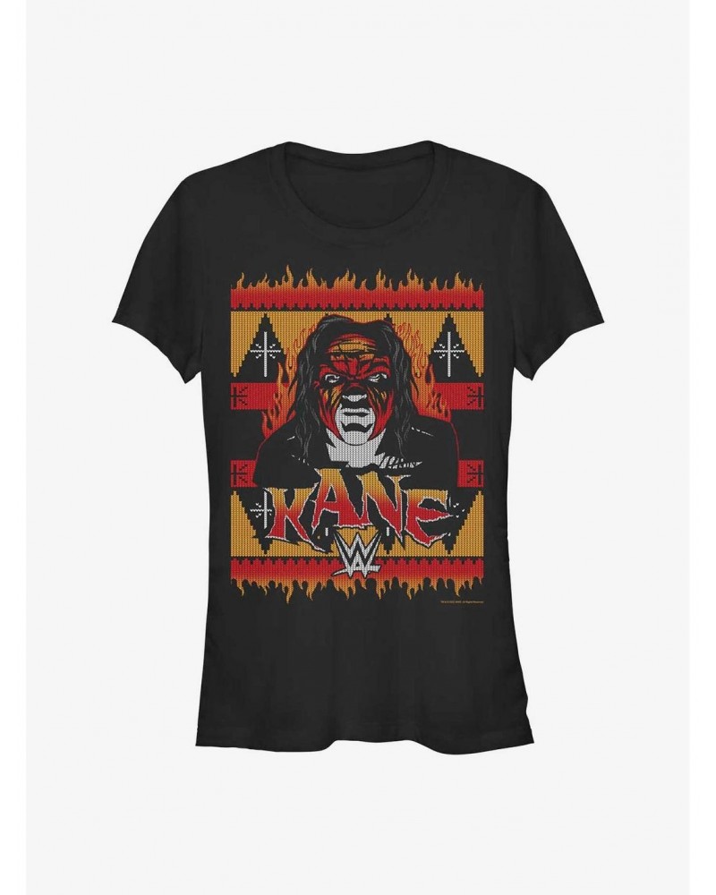 WWE Kane Ugly Christmas Girls T-Shirt $7.37 T-Shirts