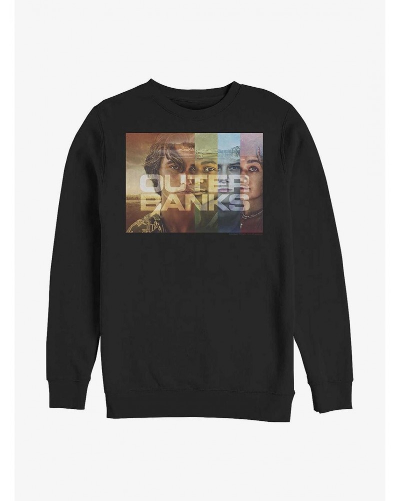Outer Banks Cover Poster Sweatshirt $8.01 Sweatshirts