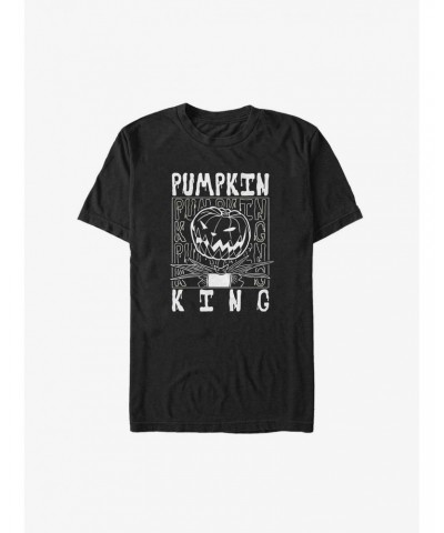 Disney The Nightmare Before Christmas Pumpkin King Jack Big & Tall T-Shirt $11.24 T-Shirts