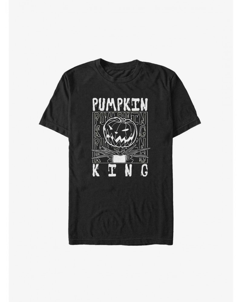 Disney The Nightmare Before Christmas Pumpkin King Jack Big & Tall T-Shirt $11.24 T-Shirts