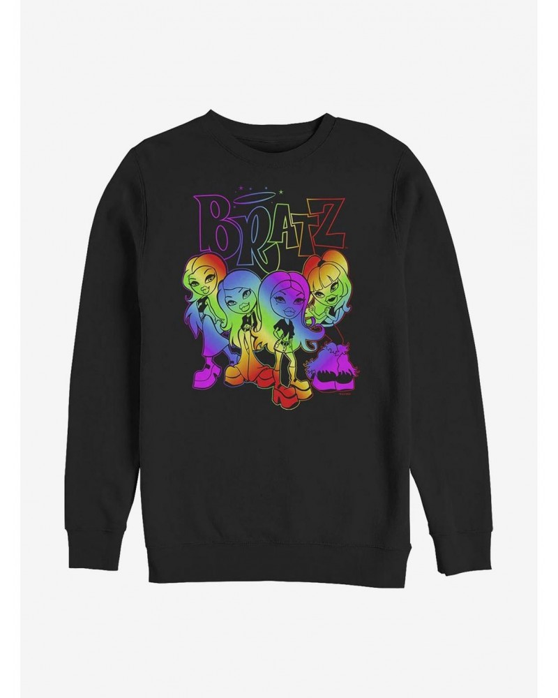 Bratz Rainbow Bratz Crew Sweatshirt $11.81 Sweatshirts