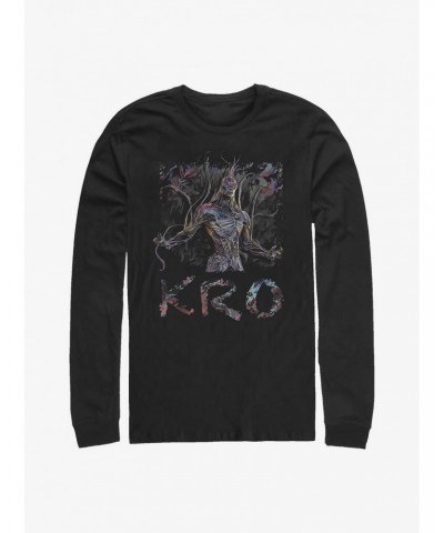 Marvel Eternals Filled Logo Kro Long-Sleeve T-Shirt $12.90 T-Shirts