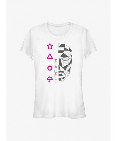 Squid Game Front Man Line Art Girls T-Shirt $6.96 T-Shirts