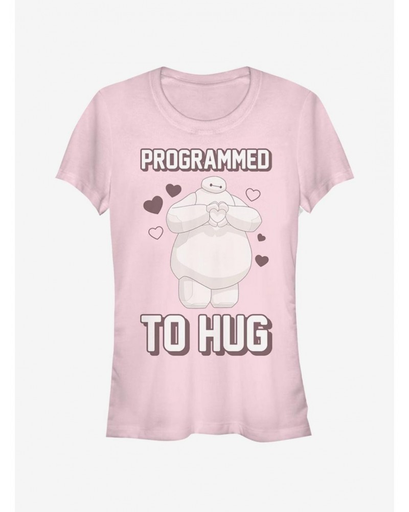 Disney Big Hero 6 Programmed To Hug Girls T-Shirt $11.70 T-Shirts