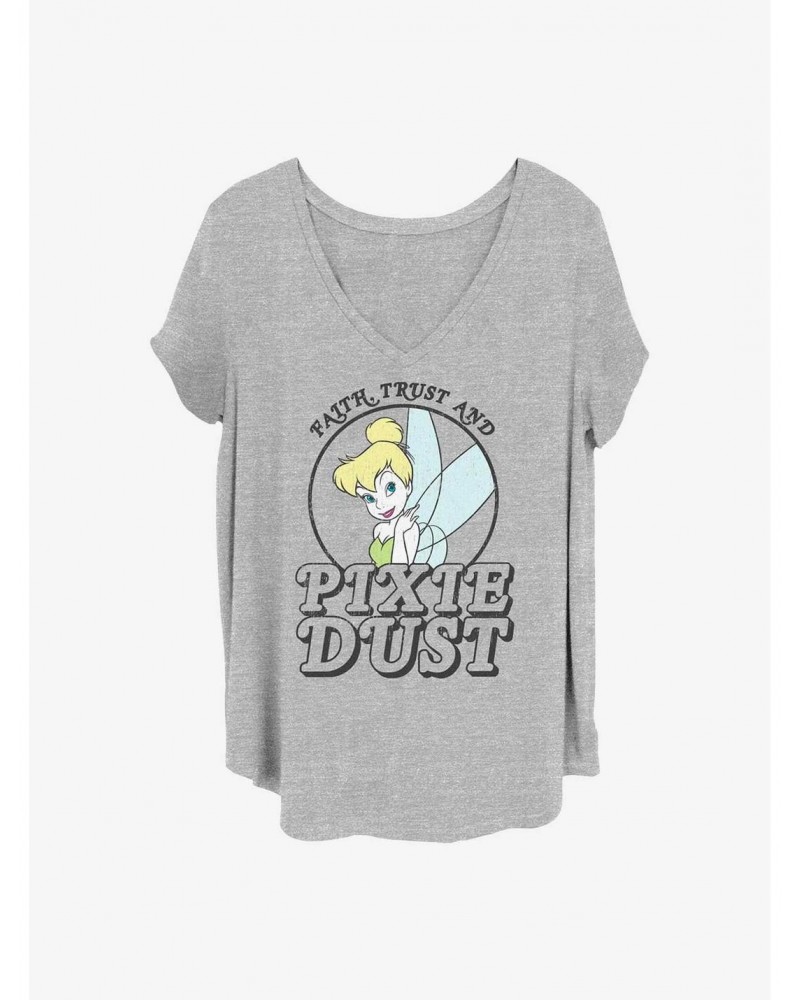 Disney Tinker Bell Get That Pixie Dust Girls T-Shirt Plus Size $9.25 T-Shirts