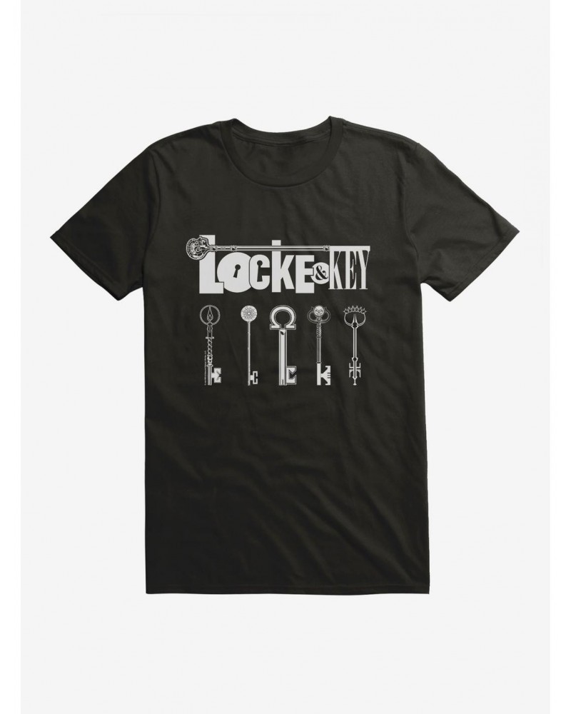 Locke & Key Keys T-Shirt $8.22 T-Shirts