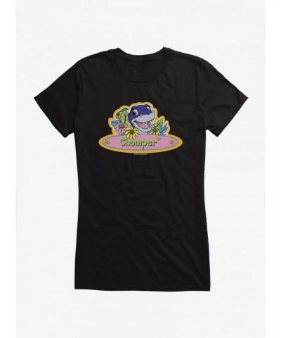 The Land Before Time Chomper Name Sign Girls T-Shirt $8.17 T-Shirts