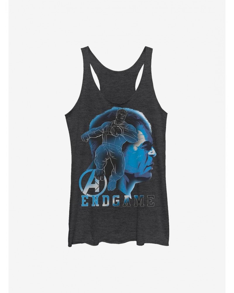 Marvel The Hulk Endgame Silhouette Girls Tank $8.29 Tanks