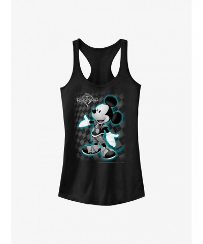 Disney Kingdom Hearts Mickey Pose Girls Tank $9.56 Tanks