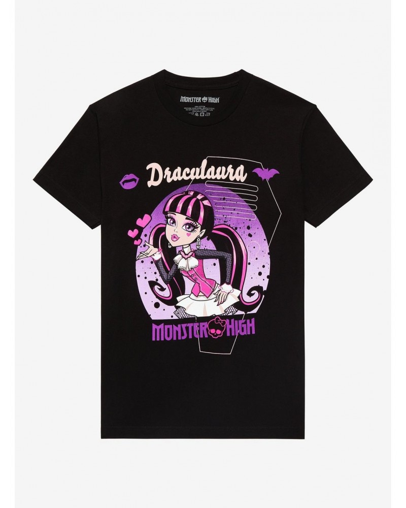 Monster High Draculaura Boyfriend Fit Girls T-Shirt $9.56 T-Shirts