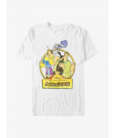 Disney The Emperor's New Groove Kronk, Yzma, Kuzco, and Pacha Logo T-Shirt $4.97 T-Shirts